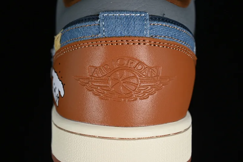 All categories Air Jordan Jordan series basketball shoes Air Jordan 1 Low Air Jordan 1 Low AJ1 Joe 1 customized low-bang cultural casual sneakers FZ5042-041
